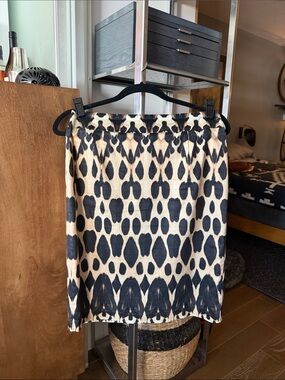 Calvin Klein Tribal Print Pencil Skirt